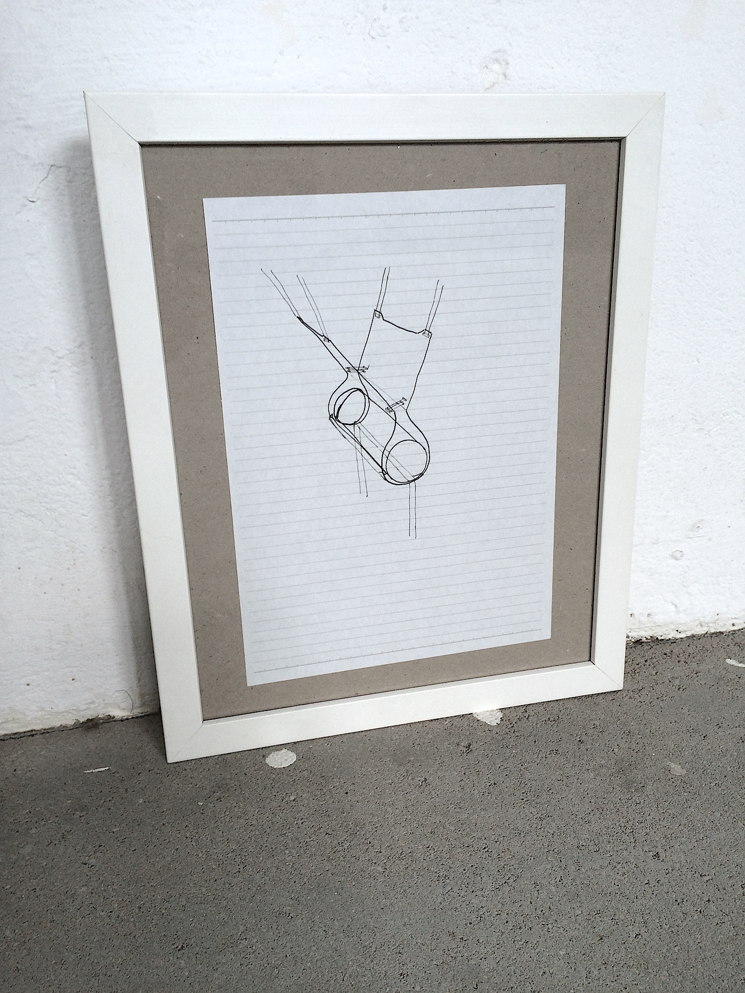 Untitled (Hanging Tube), 2014